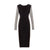 KRIS MARAN - Maxi Dress With Sheer Sides buy at DOORS NYC
