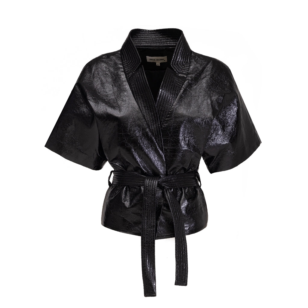 Fashion Kimono Vest | Black