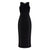 MNK ATELIER - Black Knitted Dress | PR Samples at DOORS NYC