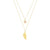 SEVEN SAINTS - Archangel Chamuel Necklace | Gold, buy at DOORS NYC