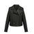 KULAKOVSKY - Black Leather Biker Jacket buy at DOORS NYC