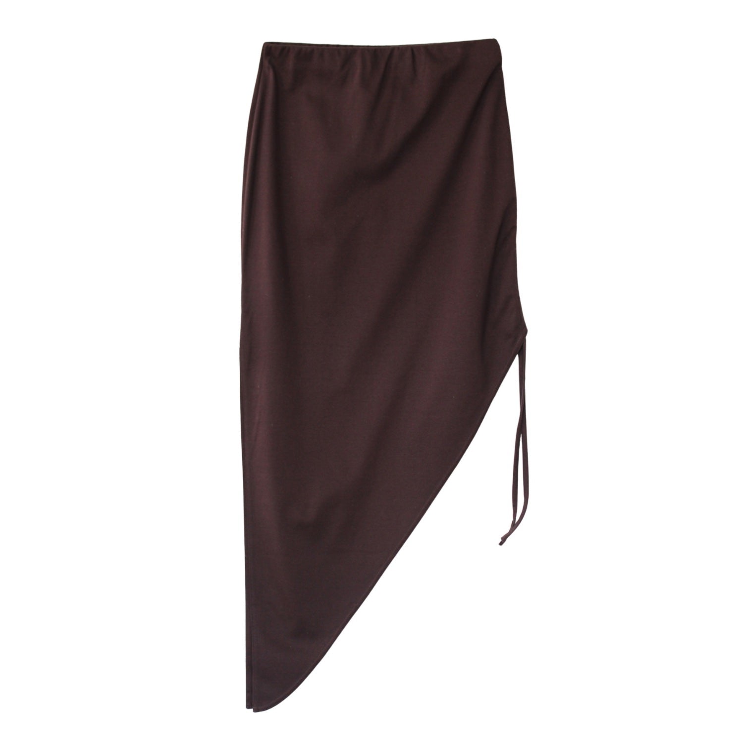 MNK ATELIER - Brown Adjustable Skirt, buy at DOORS NYC