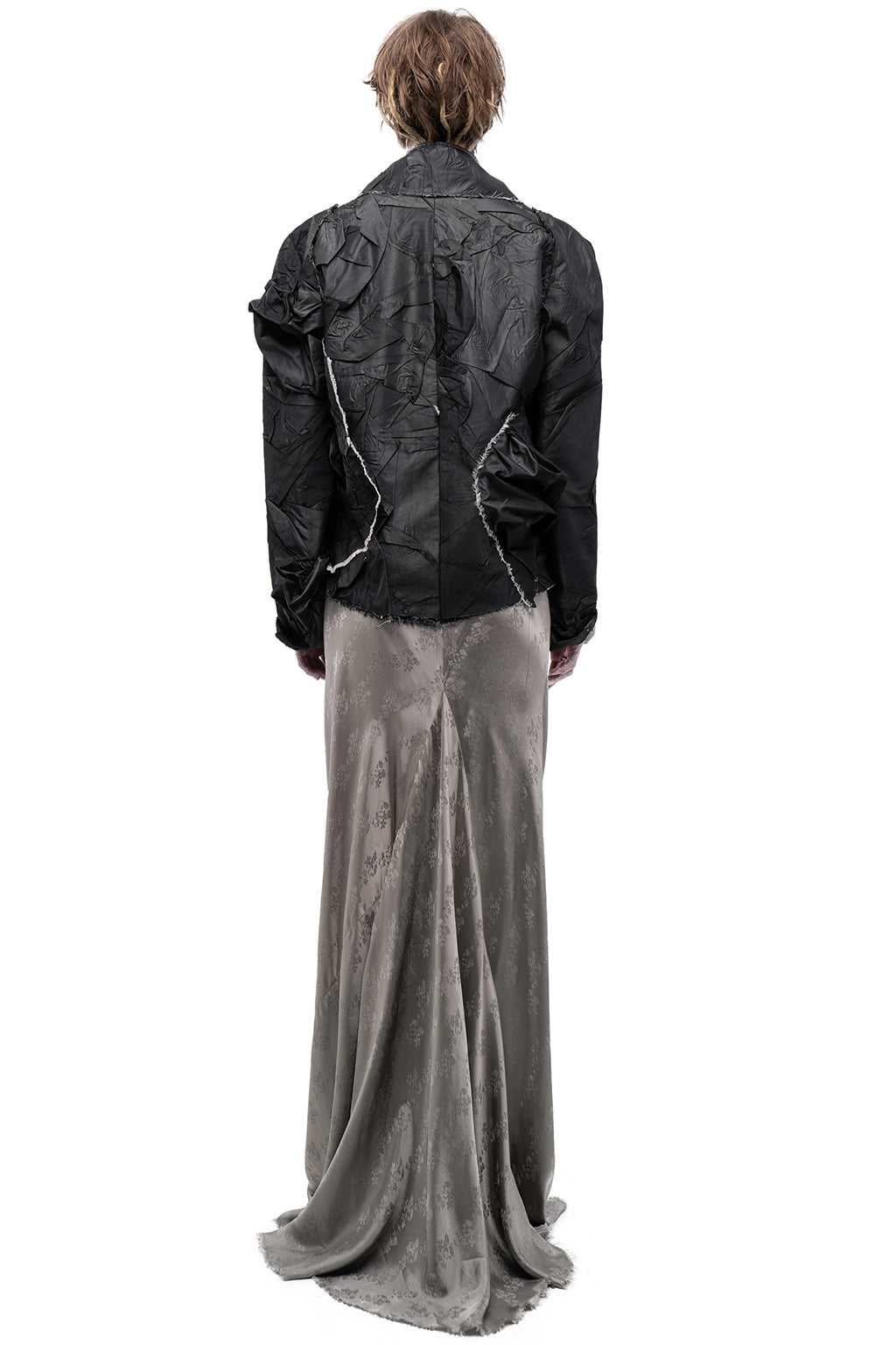 MASHAT -Floral Silver Skirt, buy at doors. nyc