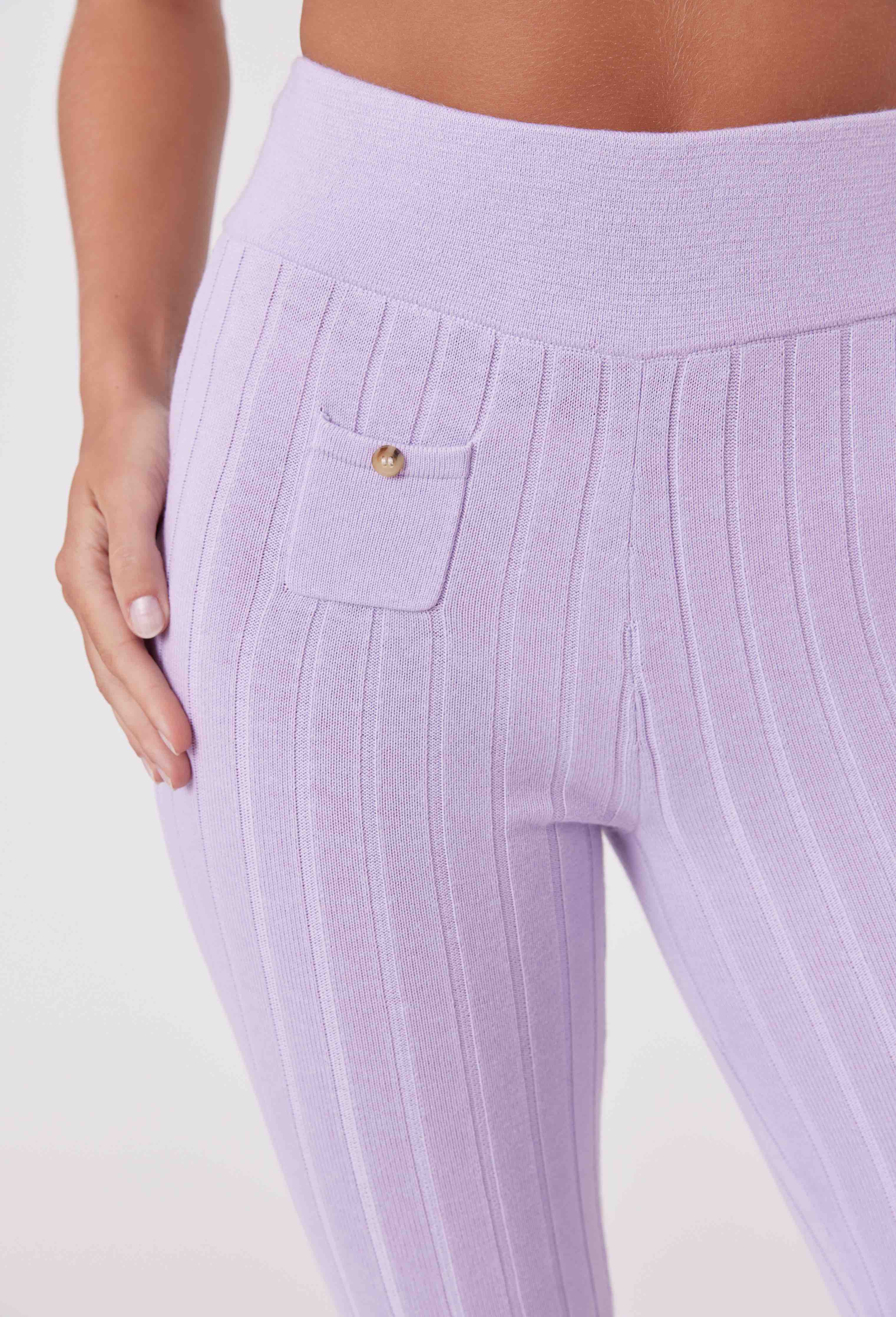 MNK ATELIER - Purple 80s Pants, buy at DOORS NYC