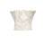 KRIS MARAN - Vegan Leather Top | Ecru buy at DOORS NYC