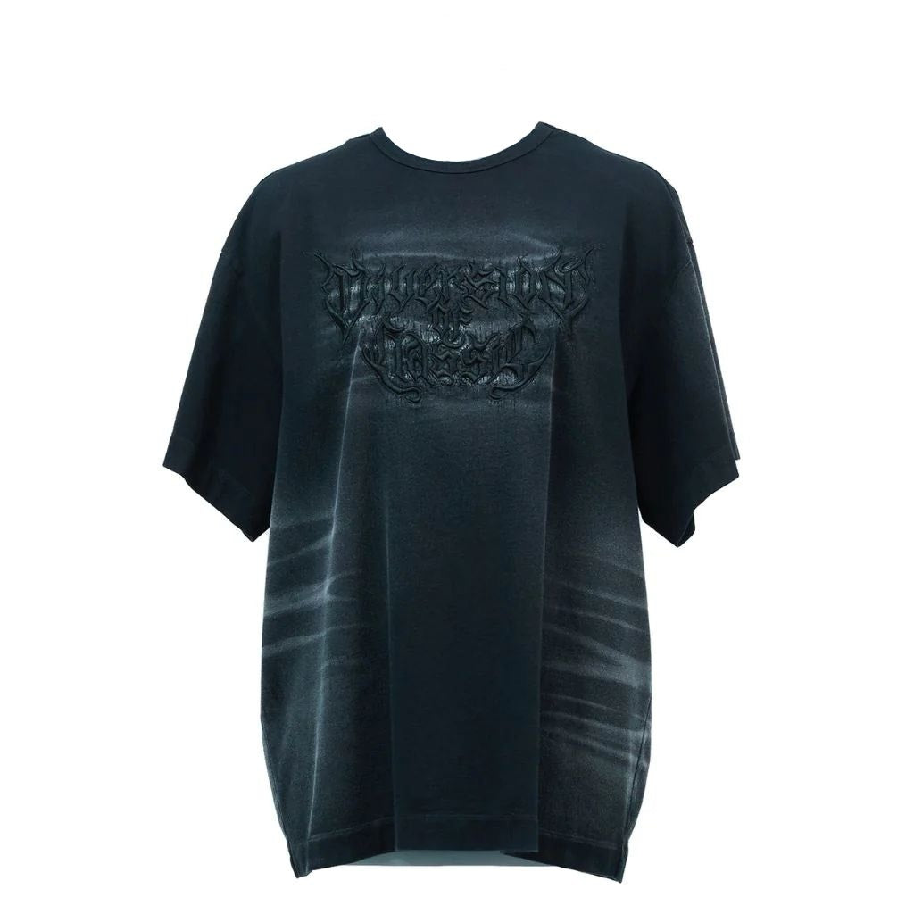 Cotton Dyed T-shirt | Gray