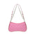 Astrid Quilted-Satin Shoulder Bag | Pink