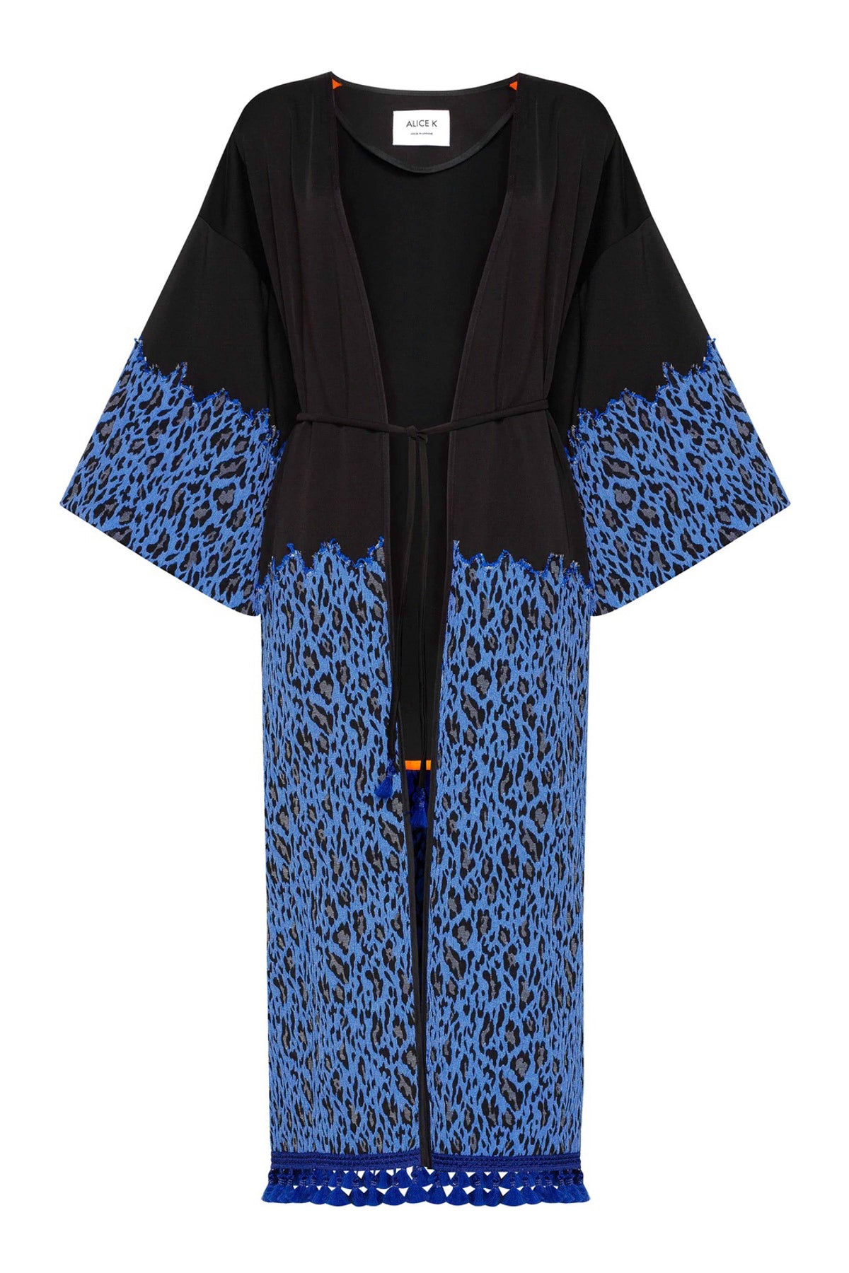 ALICE K - Leopard Kimono, buy at doors. nyc