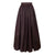 NUAJE NUAJE - Isabelle Side-Slit Cotton-Blend Maxi Skirt | Brown buy at DOORS NYC