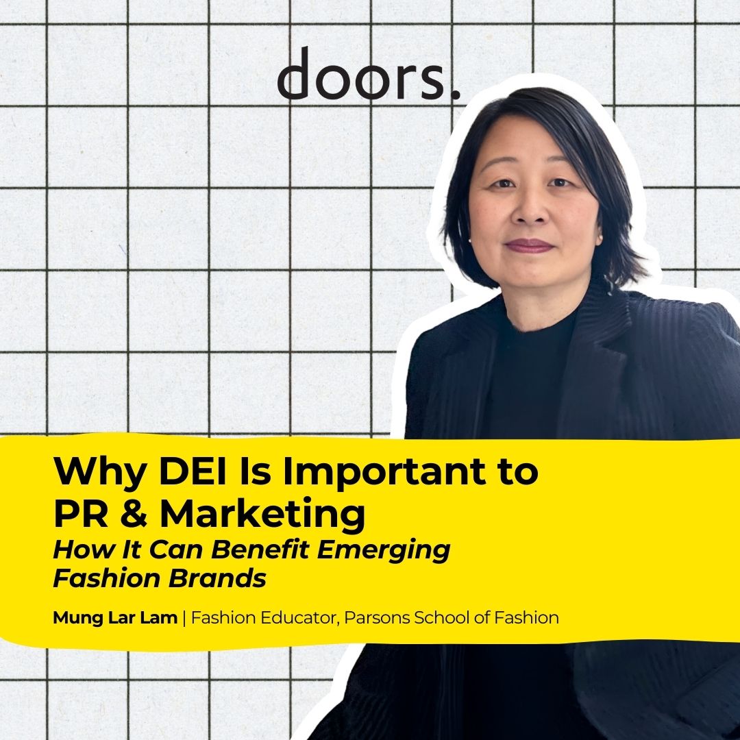 Why is DEI important to PR and Marketing, and how can it benefit emerging fashion brands?