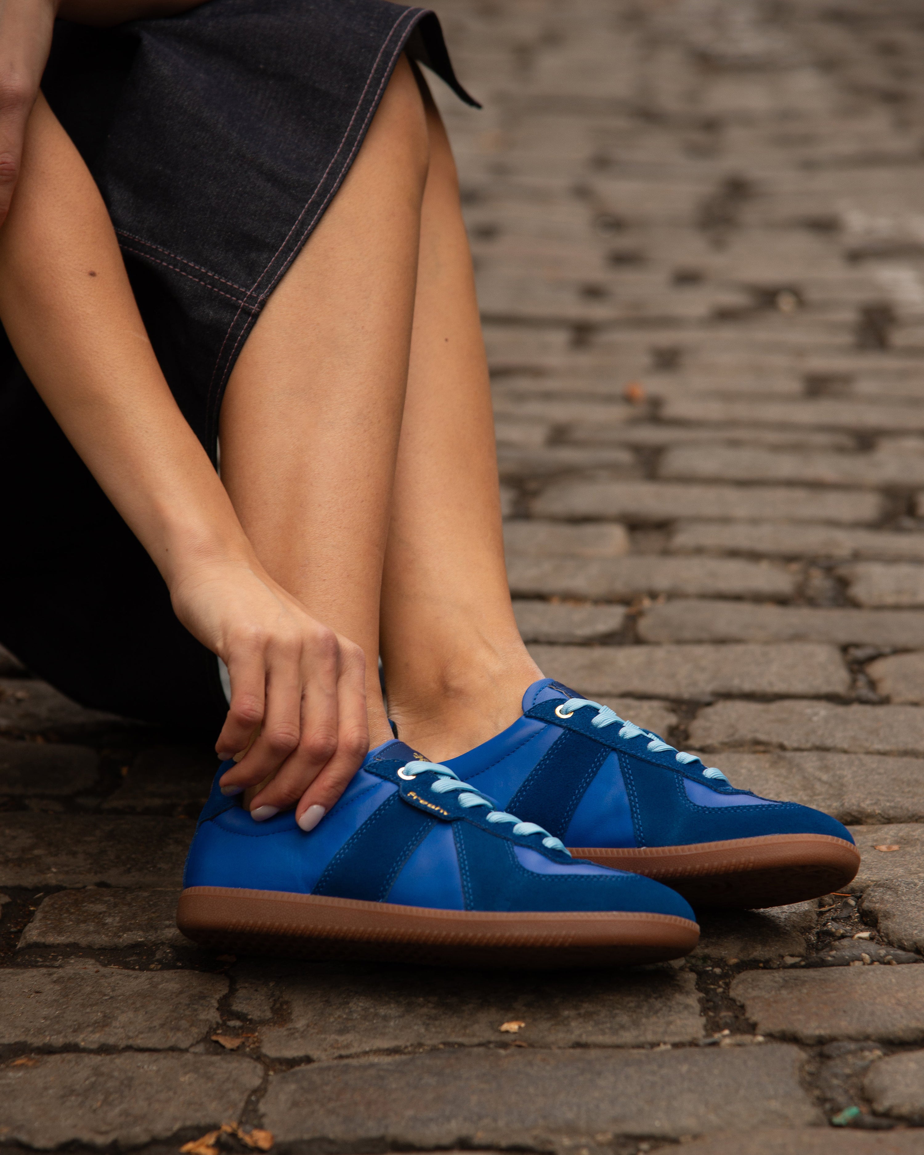 FRESHY - Indie Sneakers | Blue at DOORS NYC  