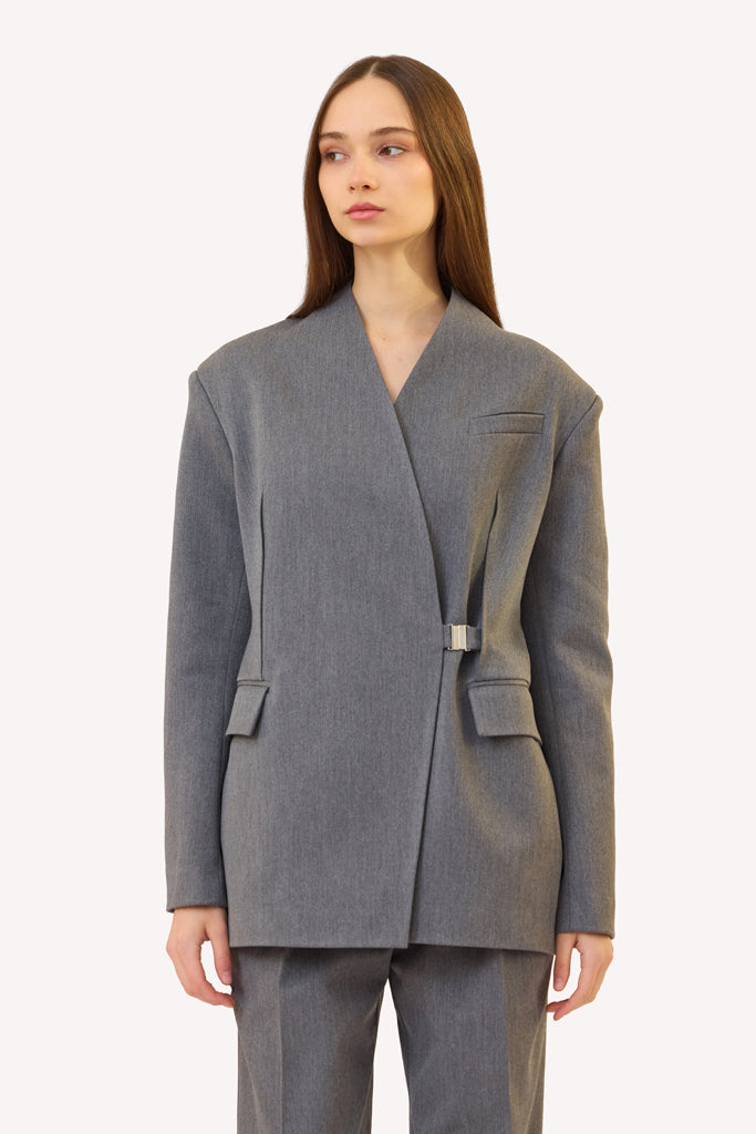 SOTROPA - Gray Blazer, buy at DOORS NYC