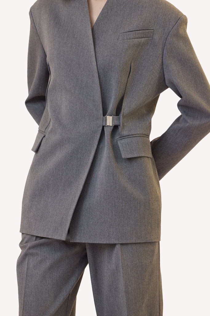 SOTROPA - Gray Blazer, buy at DOORS NYC