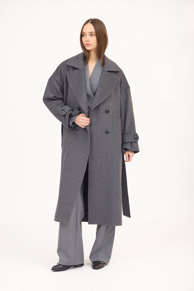 SOTROPA - Grey Coat, buy at DOORS NYC