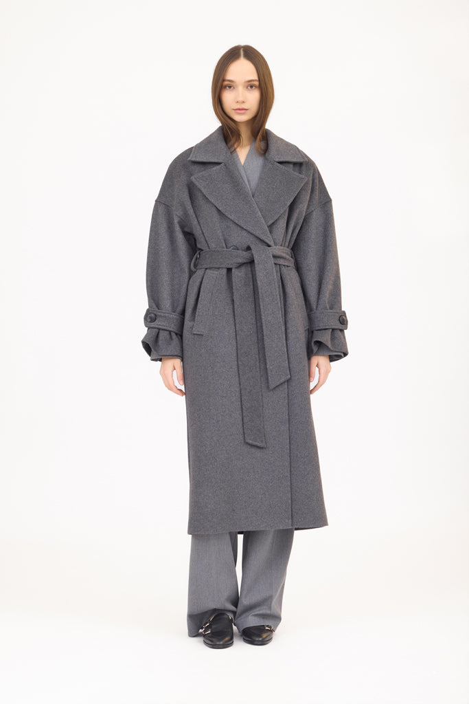 SOTROPA - Grey Coat, buy at DOORS NYC