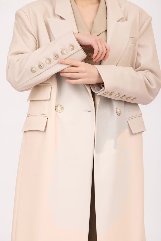 SOTROPA - Trench Eco Leather, buy at DOORS NYC