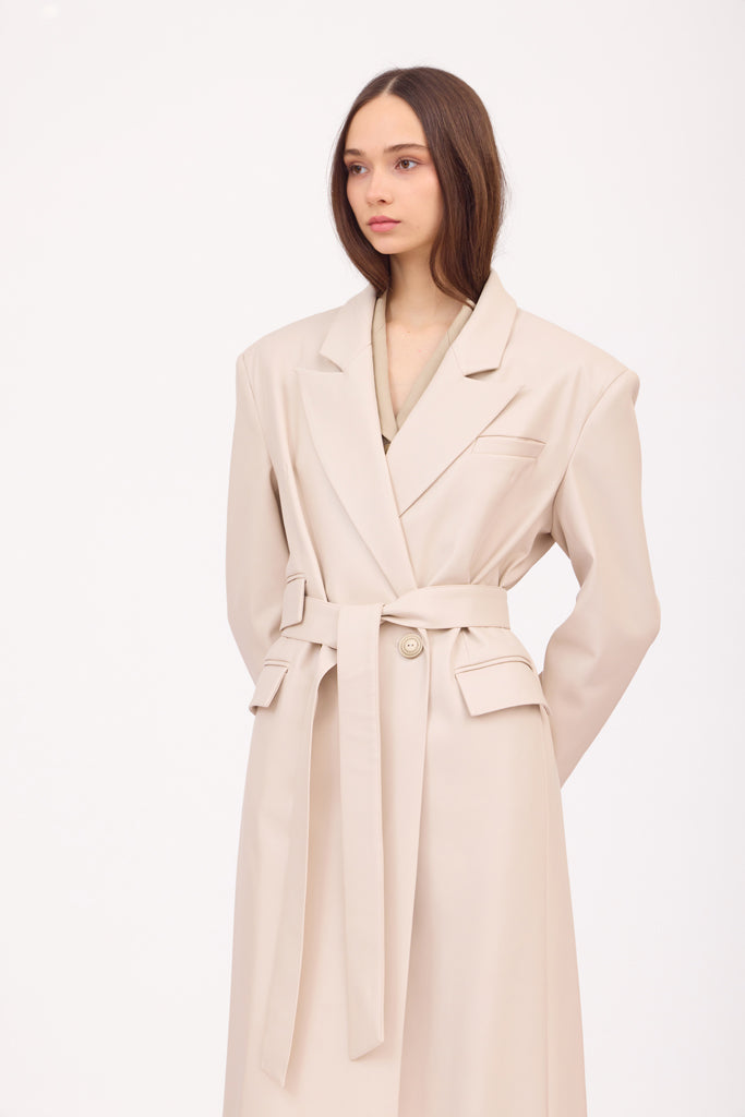 SOTROPA - Trench Eco Leather, buy at DOORS NYC