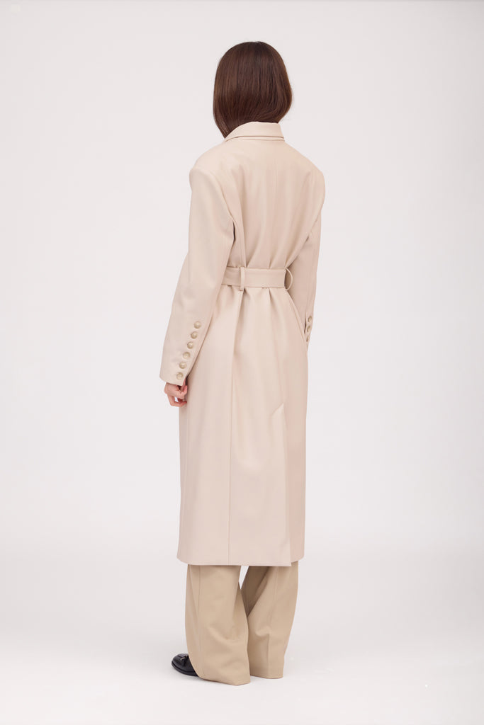 SOTROPA - Trench Eco Leather, buy at DOORS NYC