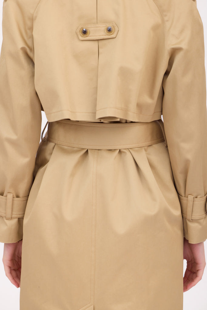 SOTROPA - Camel Trench Coat, buy at DOORS NYC