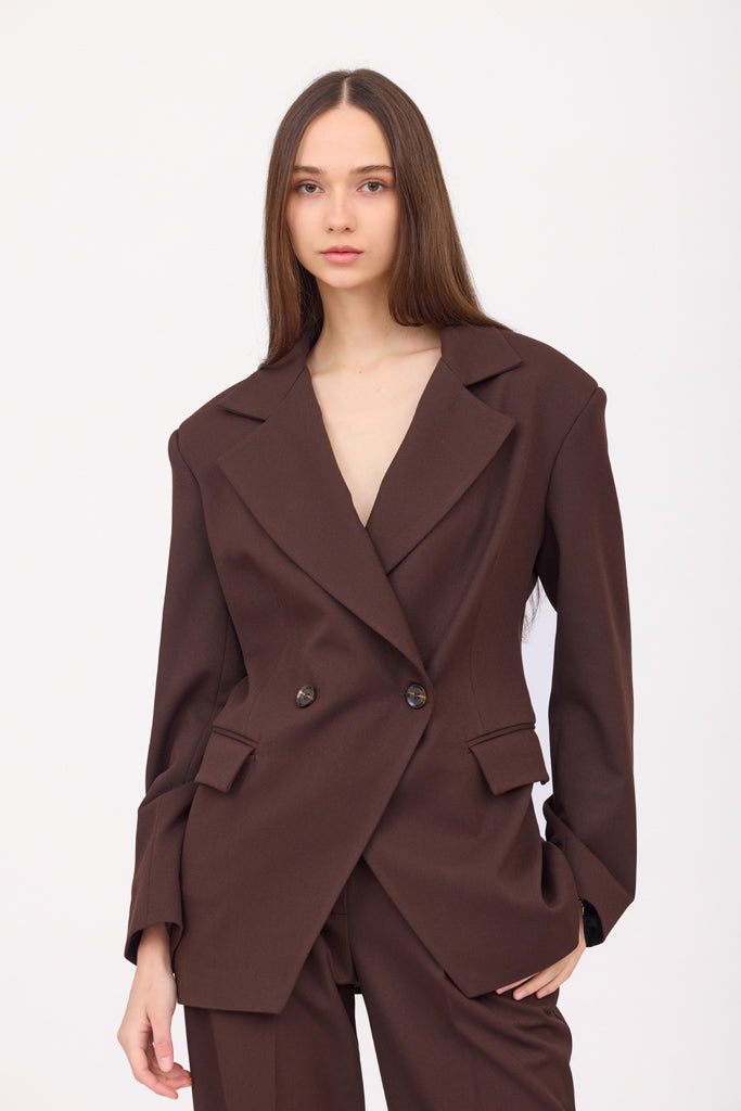SOTROPA - Brown Blazer, buy at DOORS NYC