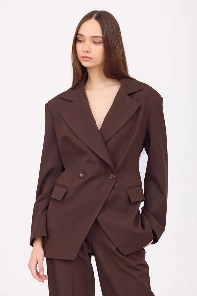 SOTROPA - Brown Blazer, buy at DOORS NYC