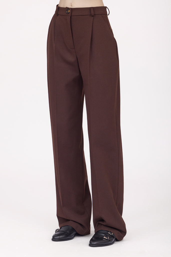 SOTROPA - Brown Trousers, PR Sample at DOORS NYC PR showroom