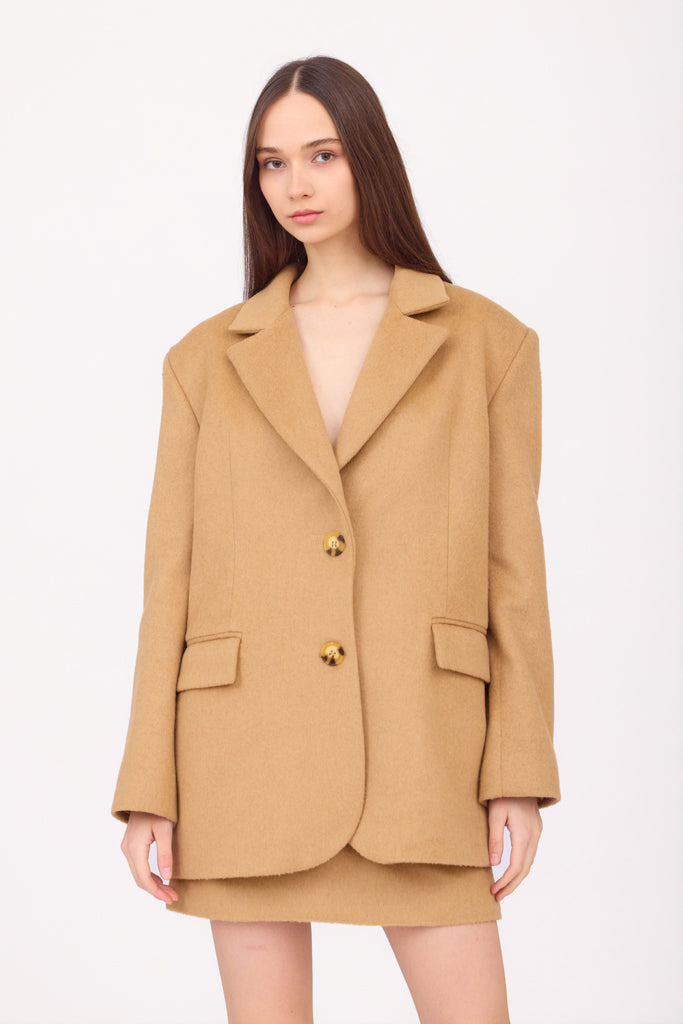 SOTROPA - Camel Blazer, PR Sample at DOORS NYC PR showroom