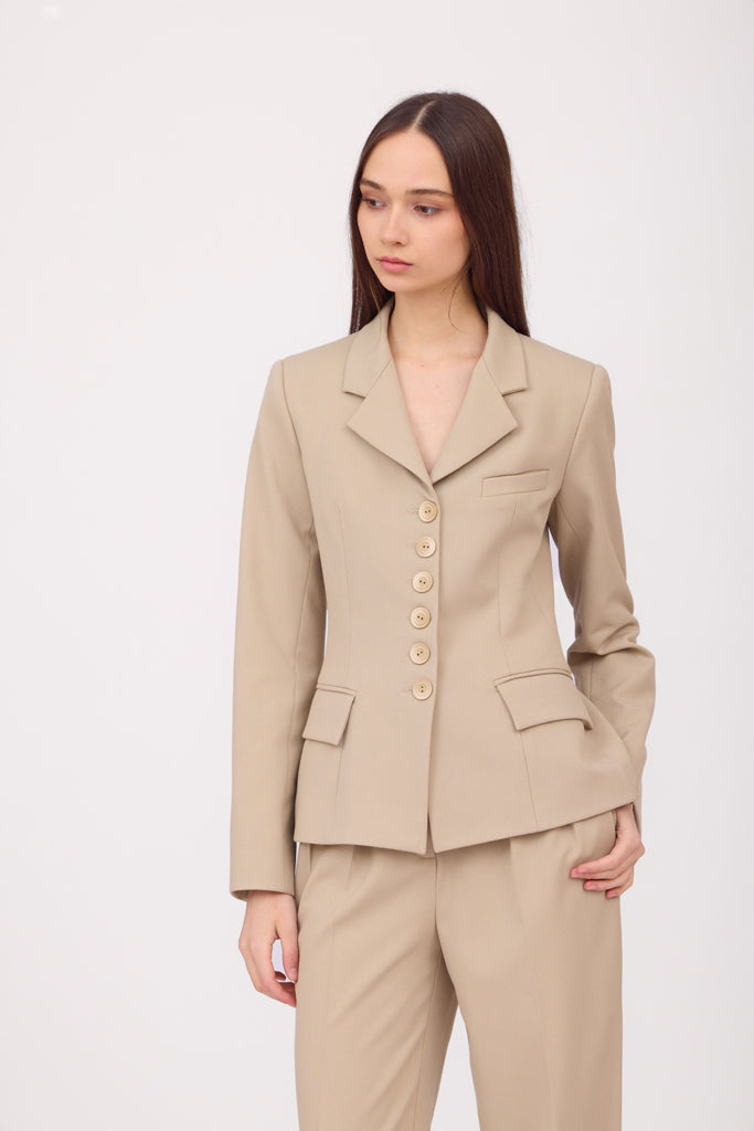 SOTROPA - Beige Blazer, buy at DOORS NYC