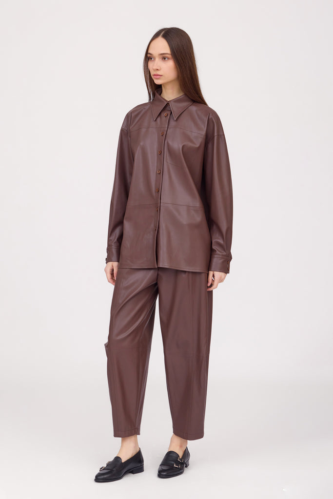 SOTROPA - Shirt Eco Leather, buy at DOORS NYC