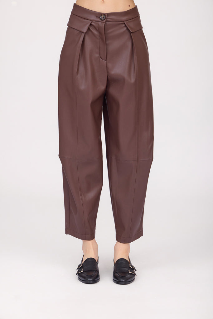 SOTROPA - Trousers Eco Leather, PR Sample at DOORS NYC PR showroom