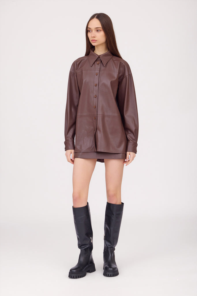 SOTROPA - Skirt Eco Leather, buy at DOORS NYC