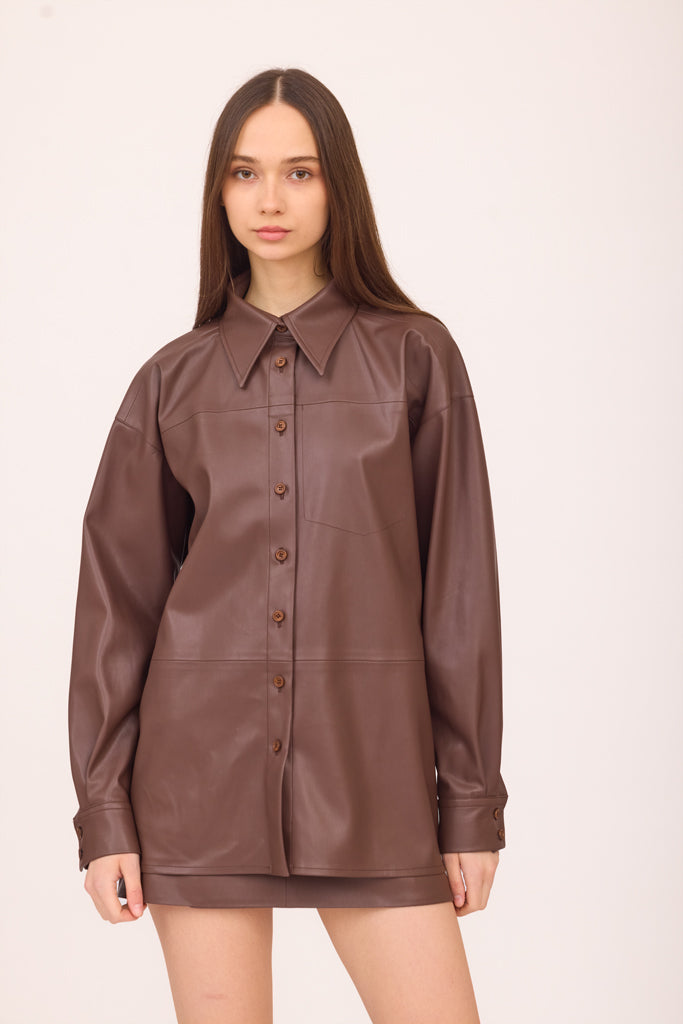 SOTROPA - Skirt Eco Leather, buy at DOORS NYC