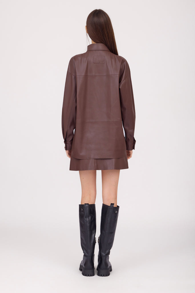 SOTROPA - Skirt Eco Leather, buy at DOORS NYC