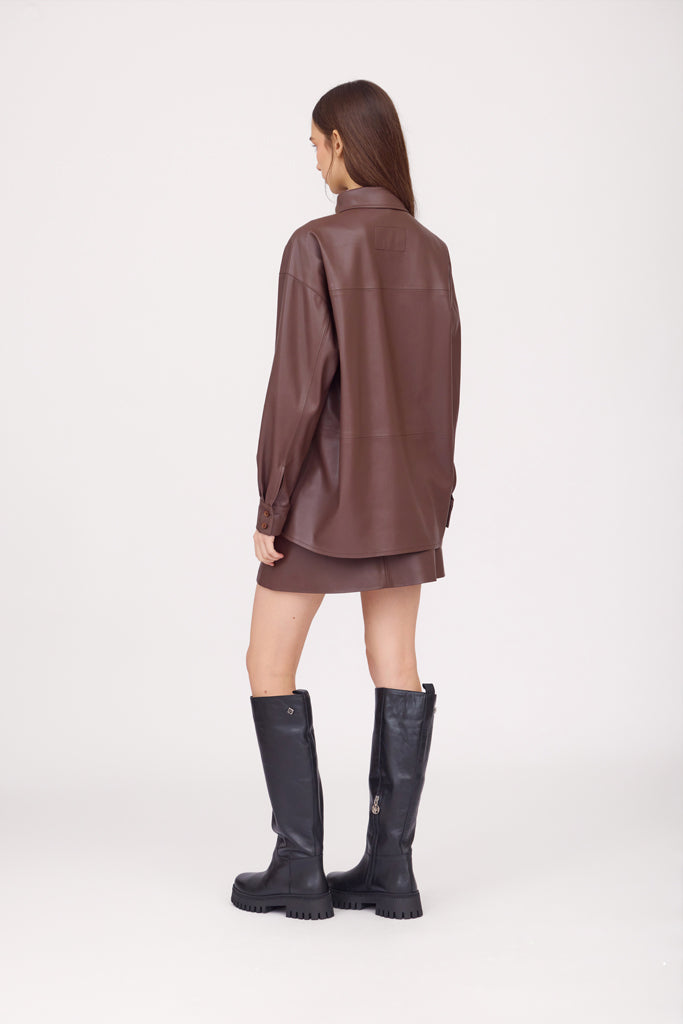SOTROPA - Skirt Eco Leather, buy at DOORS NYC