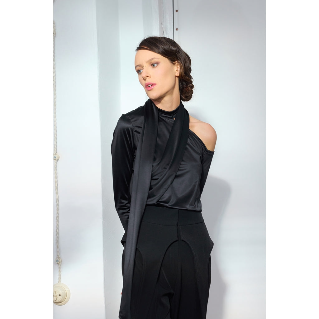 Flared Trousers | Black