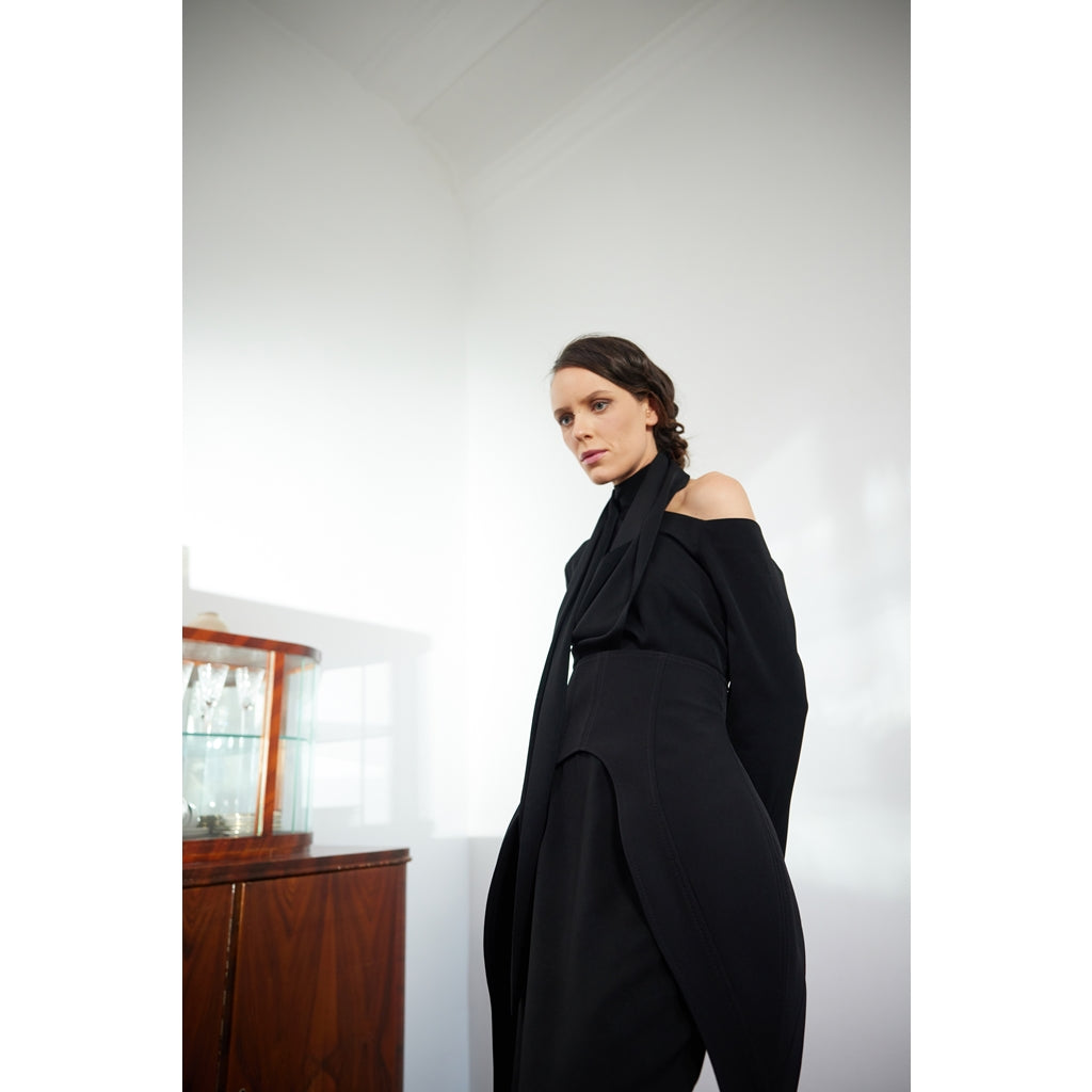 Black Waist Corset | Black