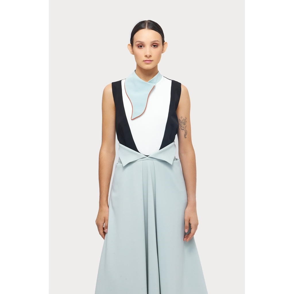 JULIA ALLERT - Sleeveless Top With Unique Collar, buy at DOORS NYC