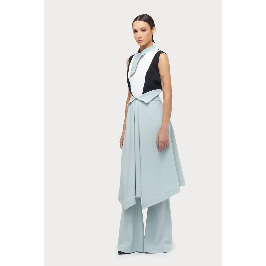 JULIA ALLERT - Sleeveless Top With Unique Collar, buy at DOORS NYC