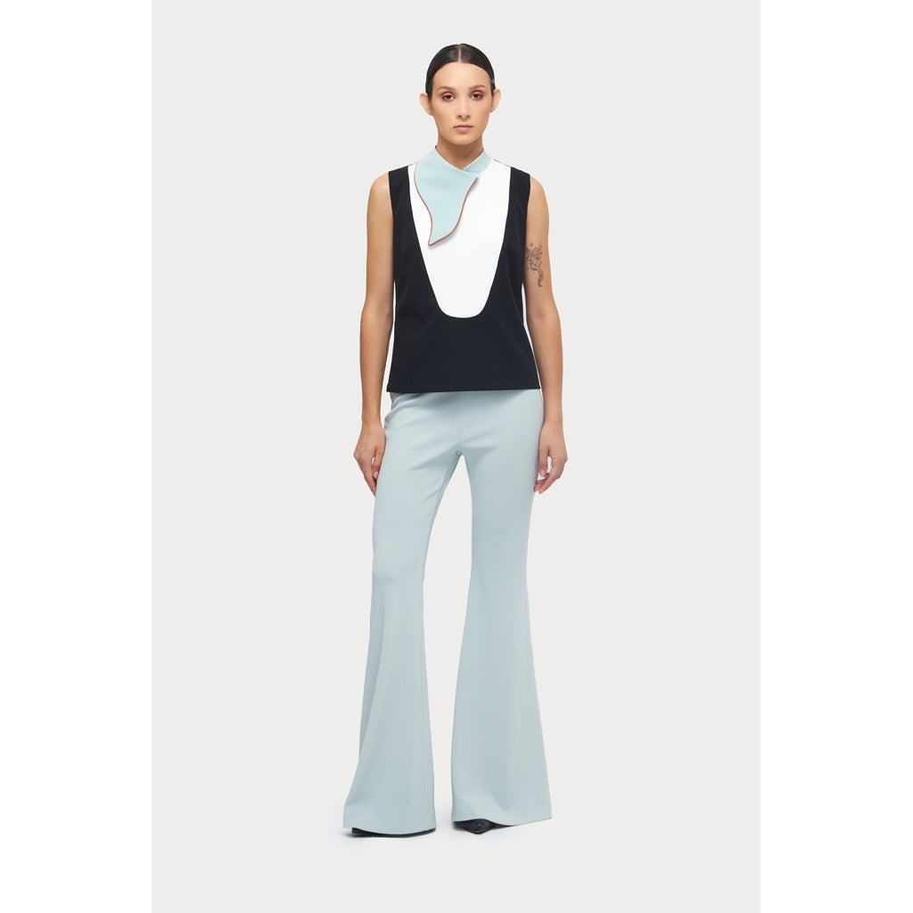 JULIA ALLERT - Sleeveless Top With Unique Collar, buy at DOORS NYC
