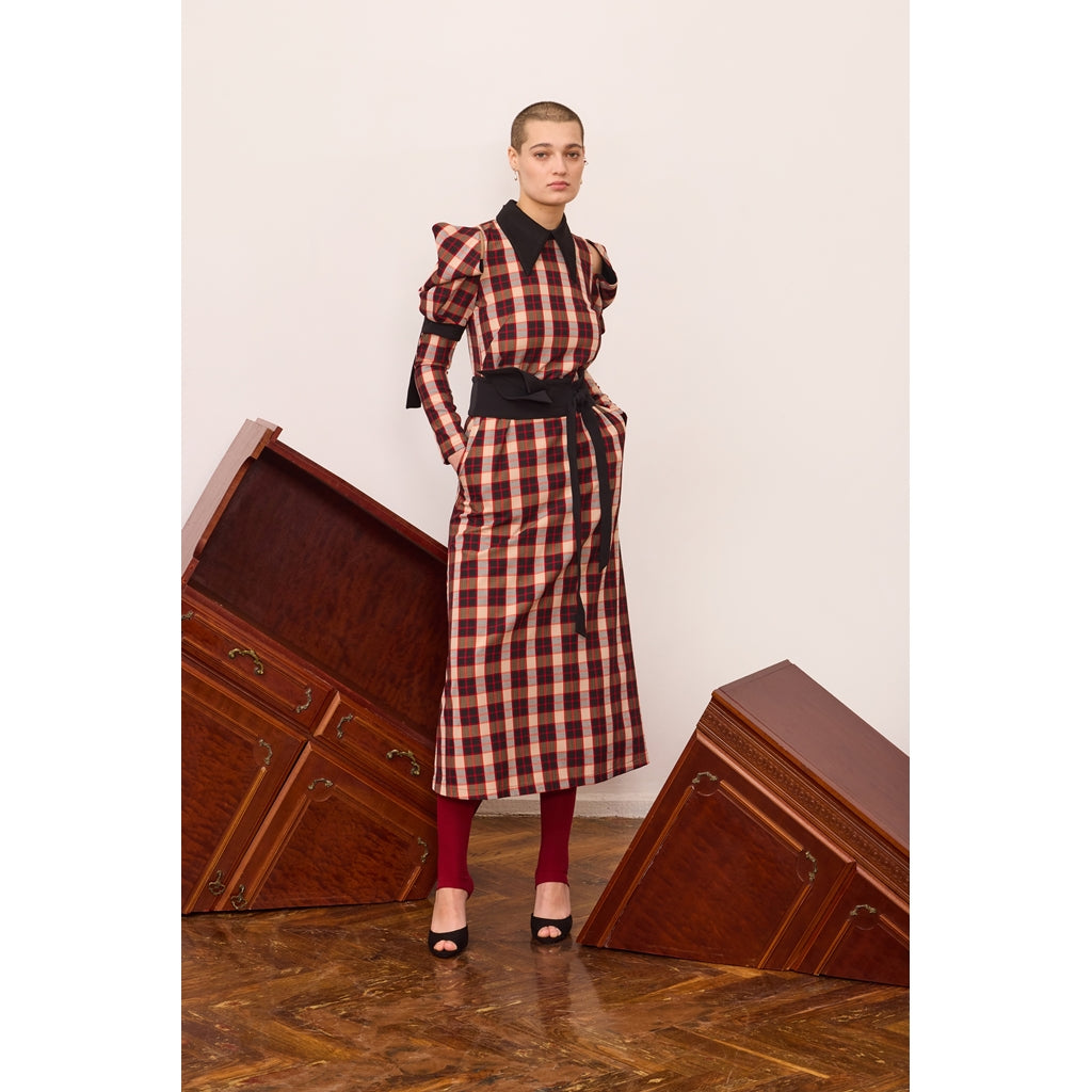 Cold Shoulder Long Sleeve Dress