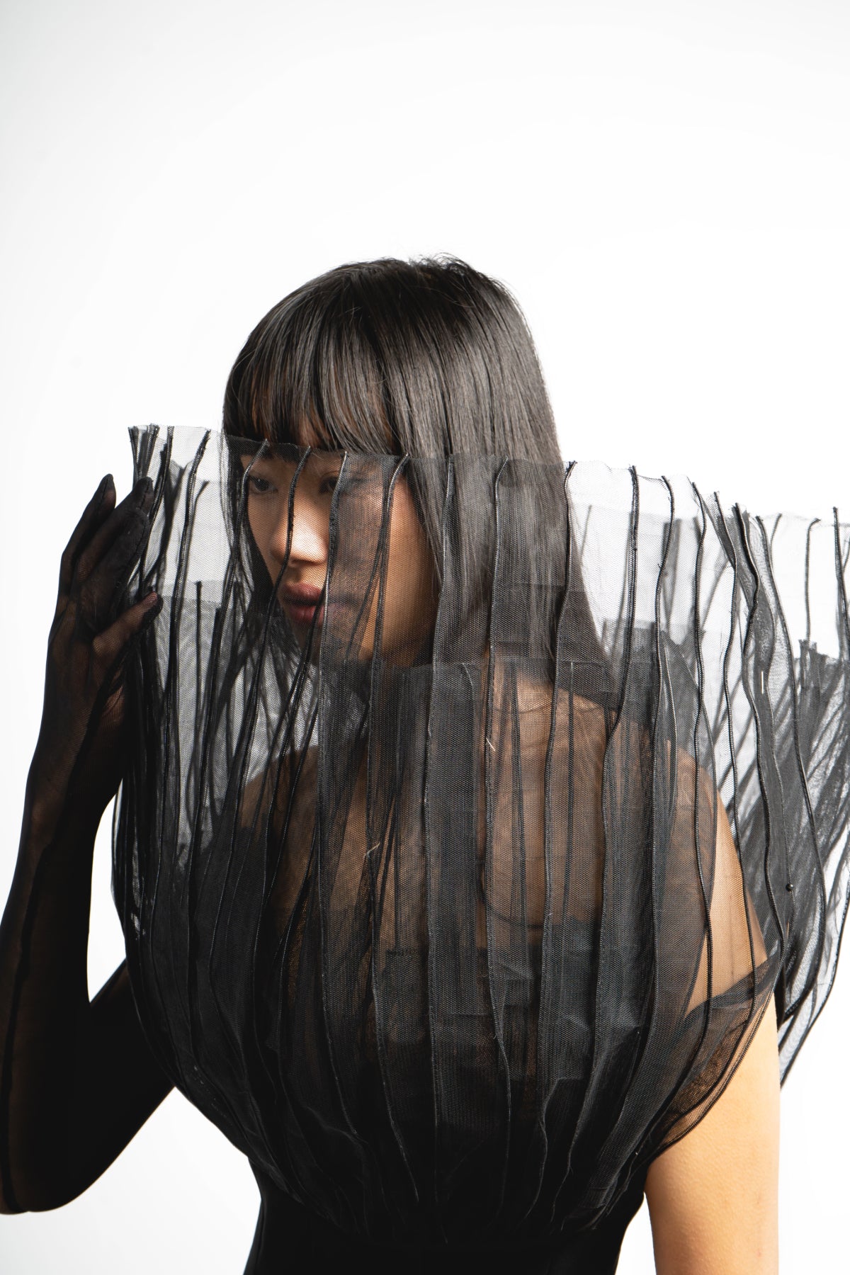 ELSA NILAJ - Embroidered Mermaid Skirt, buy at DOORS NYC