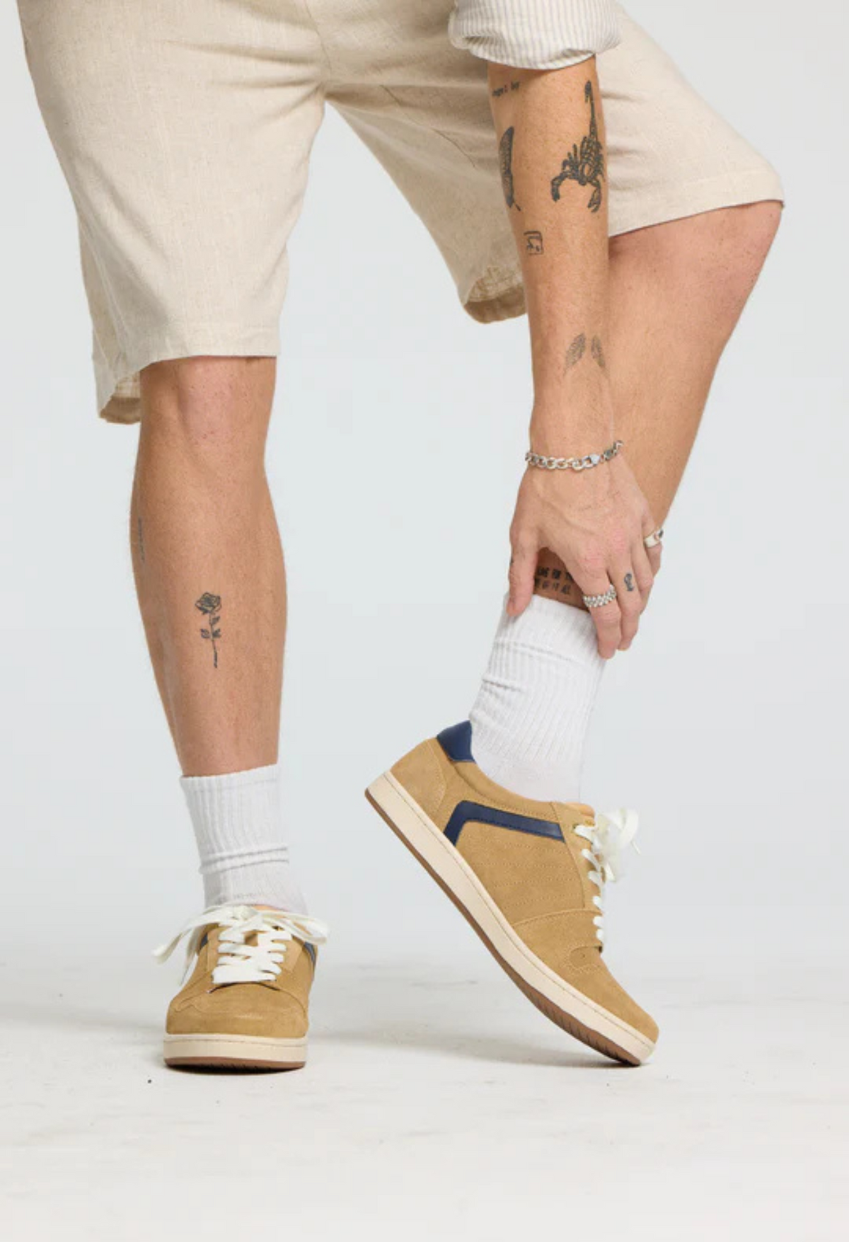 FRESHY - Kingpin Tan Sneakers, buy at DOORS NYC