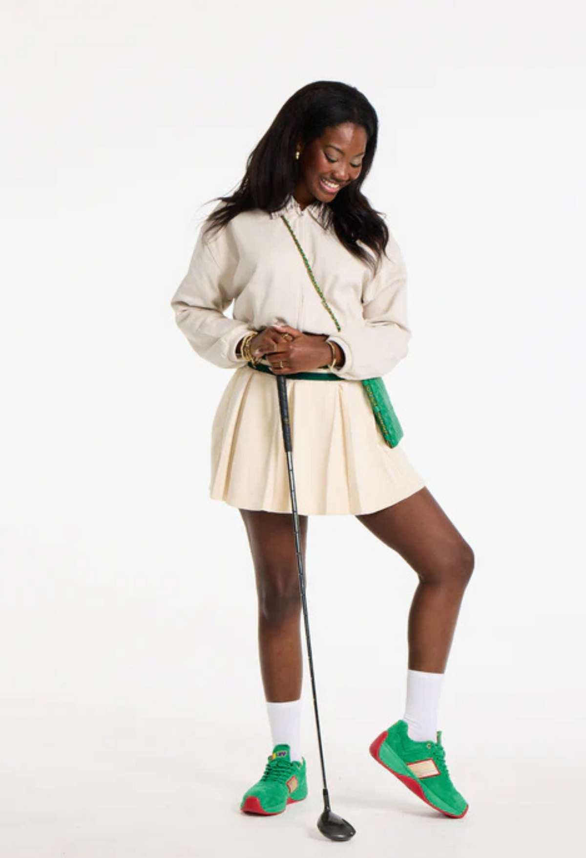 FRESHY - Brites Sneakers | Green, buy at DOORS NYC