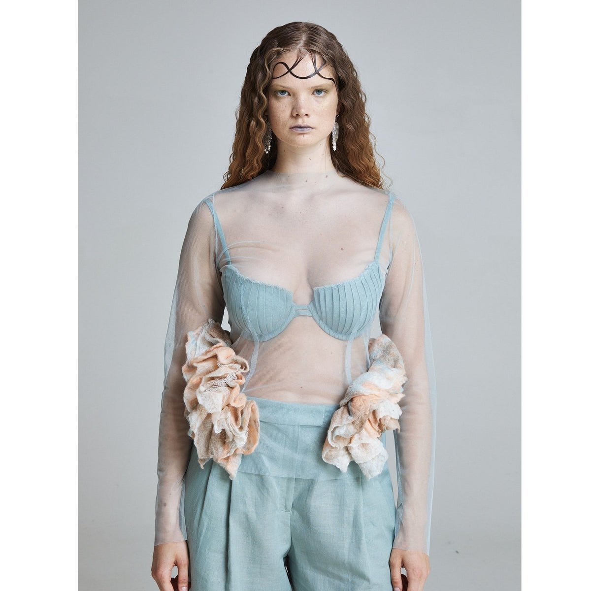 Coral Bloom Top