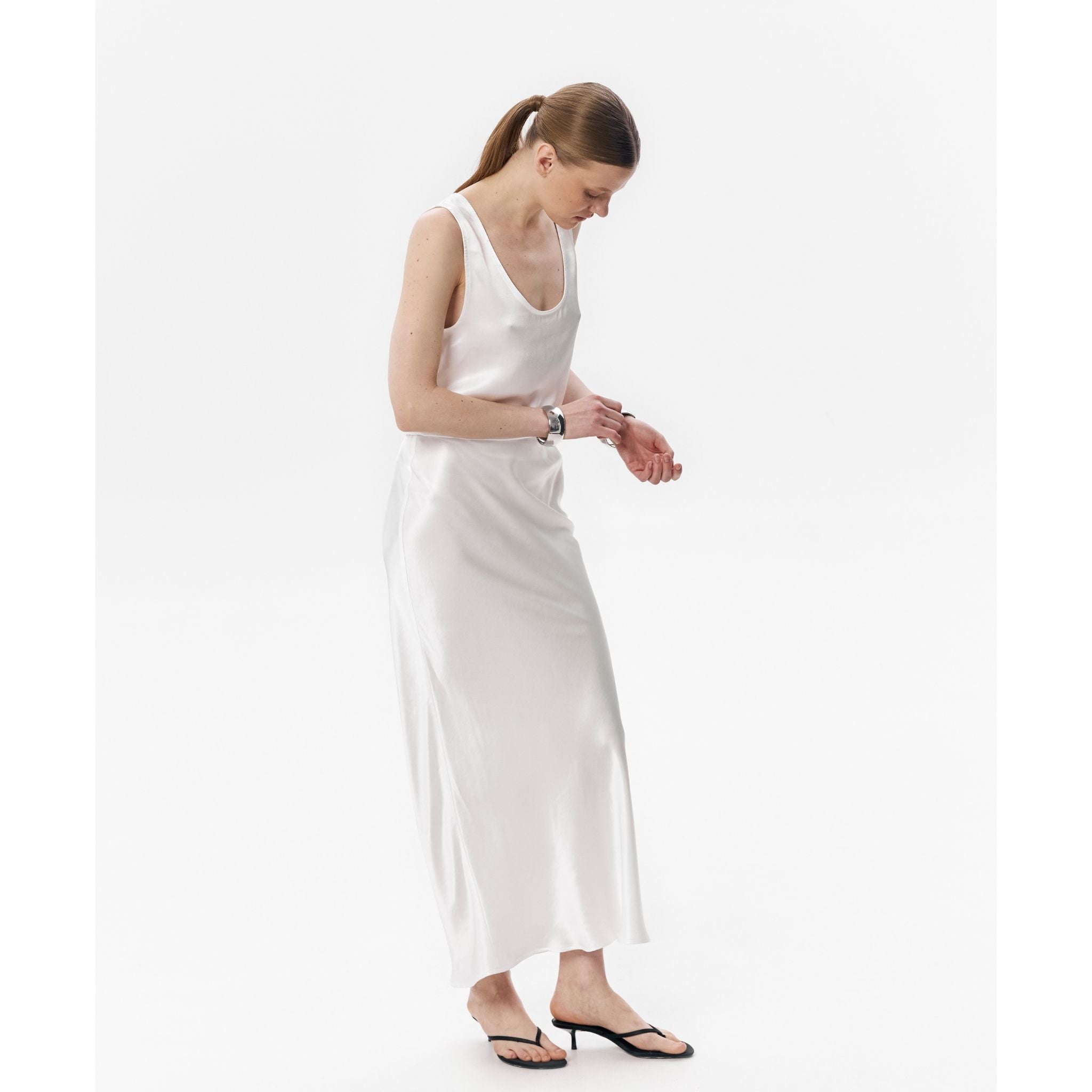 White LUNA Skirt