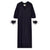 Cashmere Split Dress | Black