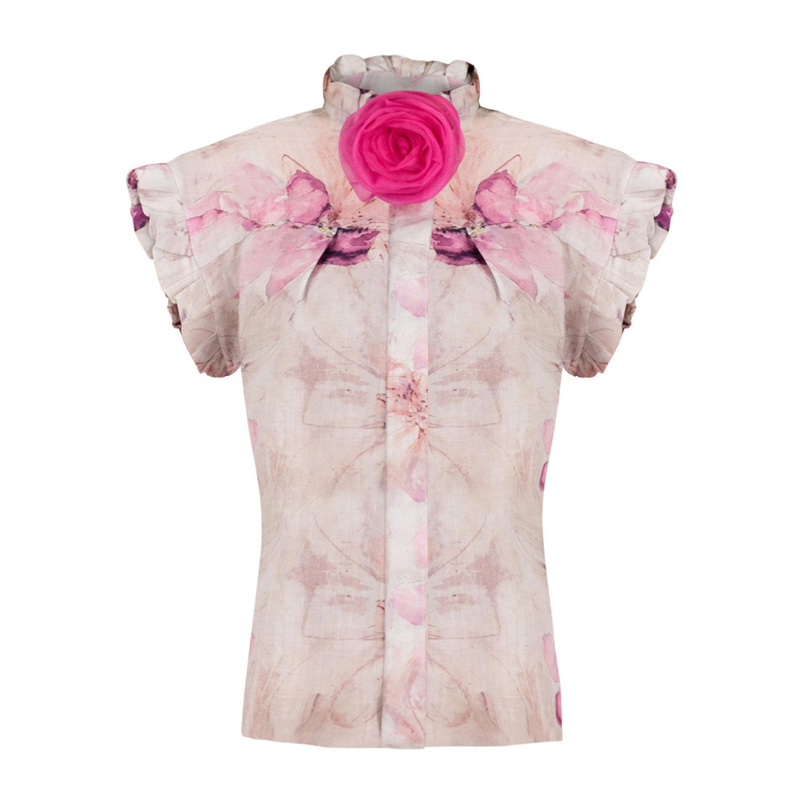 KAIANE DESIGNS - Blossom Floral Short Sleeve Top at DOORS NYC