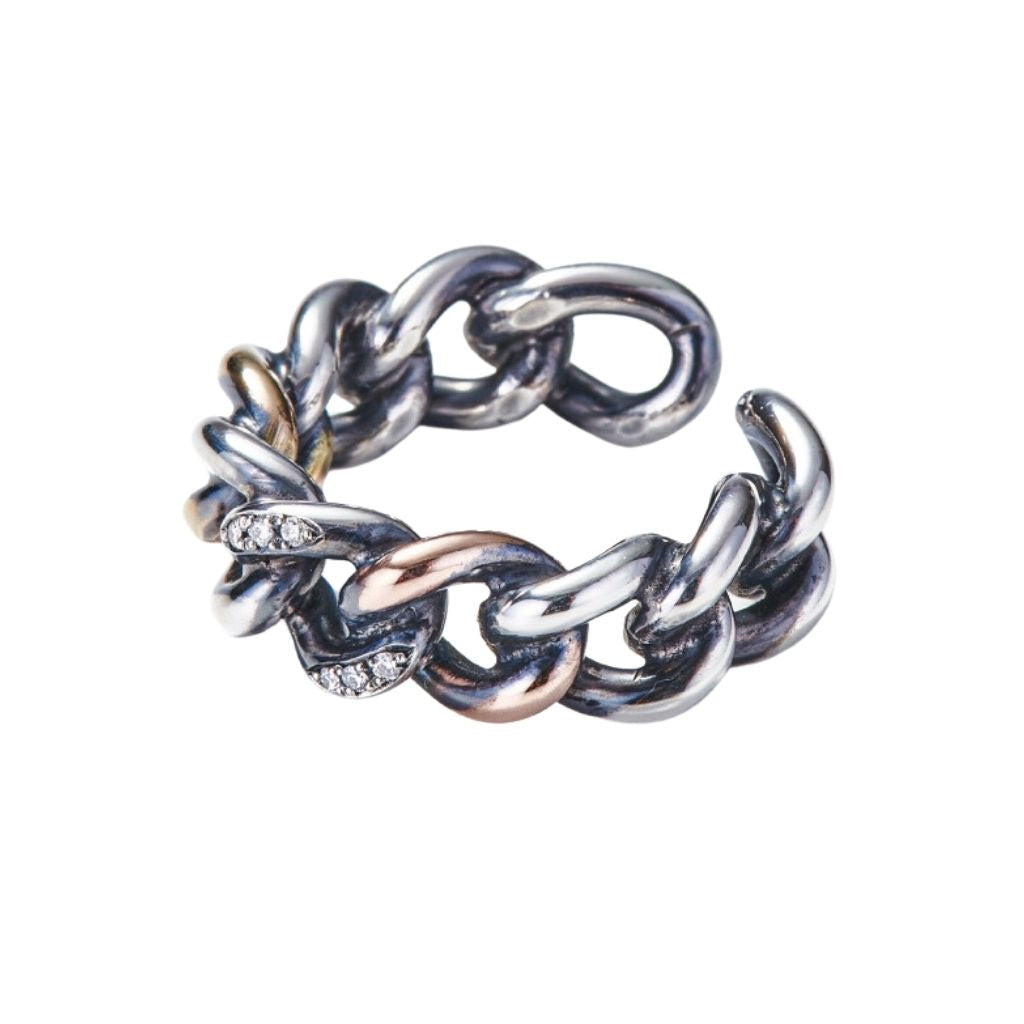 MASANA - Chain Motif Connect Ring, buy at DOORS NYC