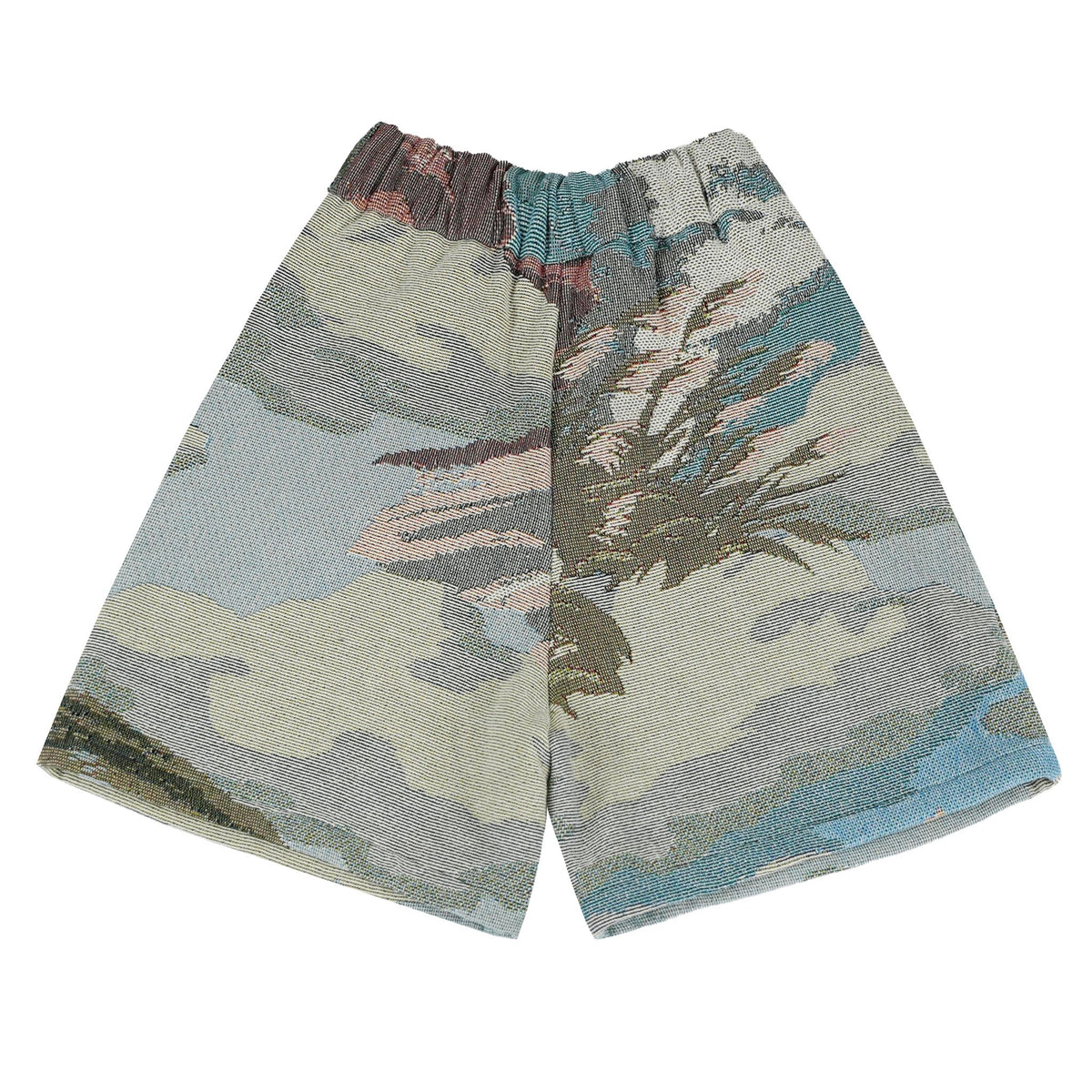 CLARA SON -Reminiscence Tapestry Shorts  , buy at DOORS NYC
