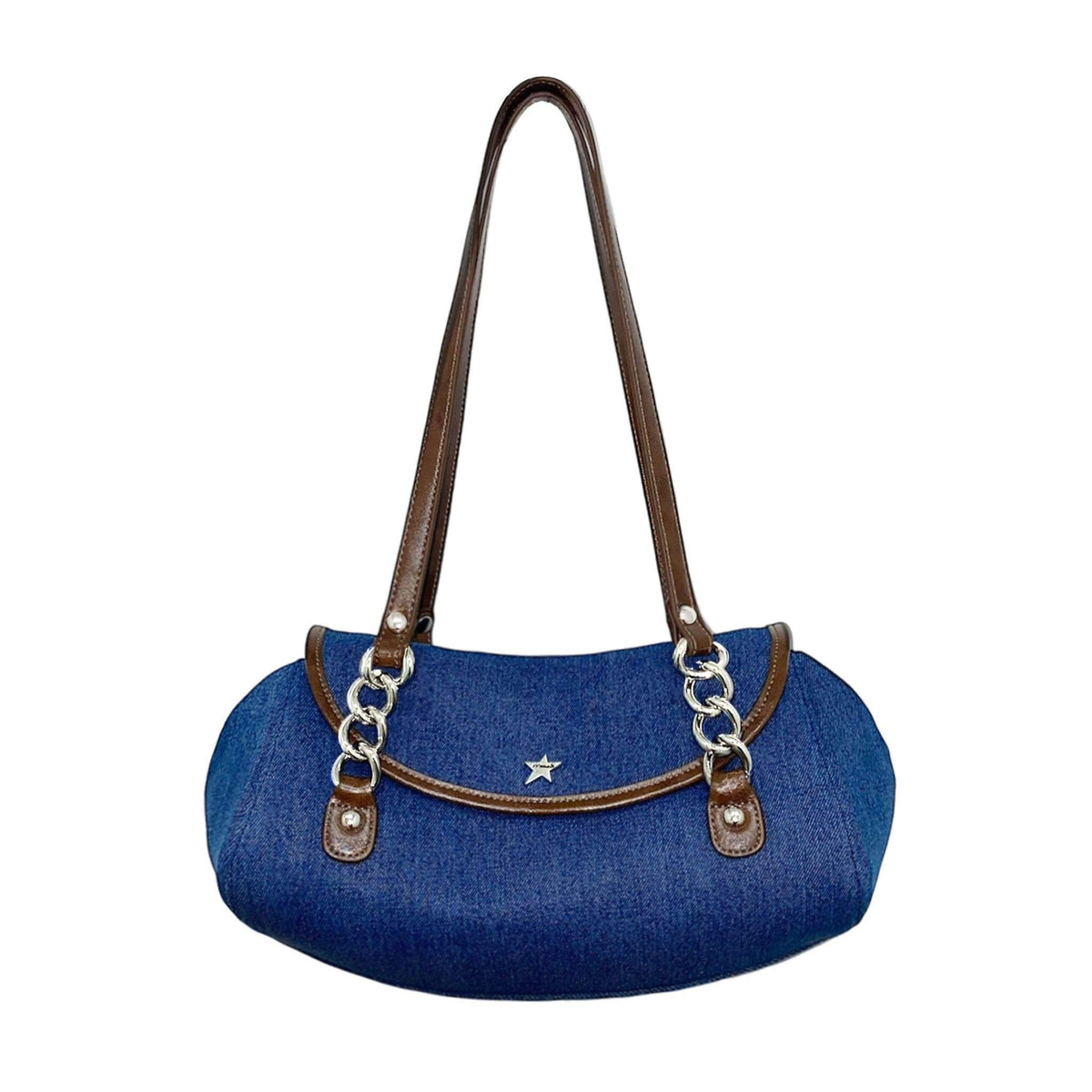 TTMAB - Naomi Denim Evening Shoulder Bag | Blue, buy at DOORS NYC